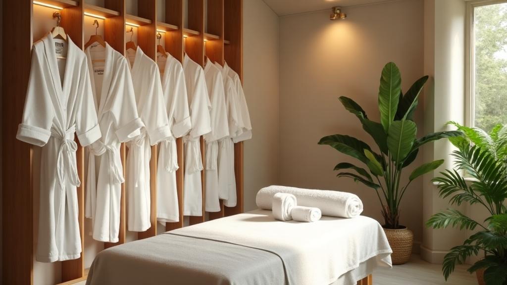 Laundry service for spas & wellness