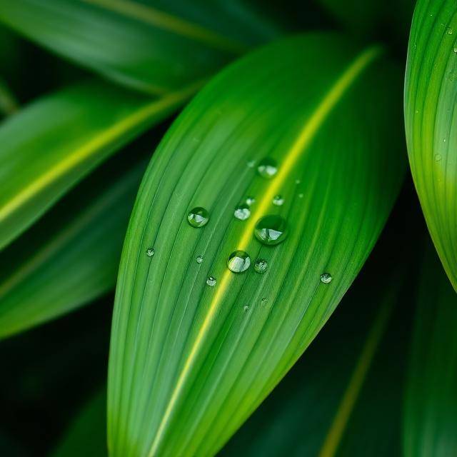 Fresh green leaves representing eco friendly approach