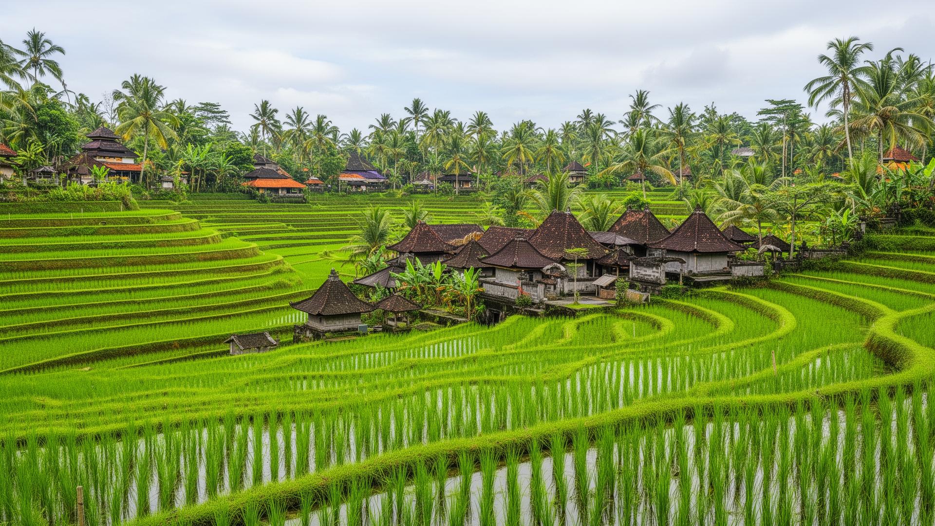 Pererenan area in Bali